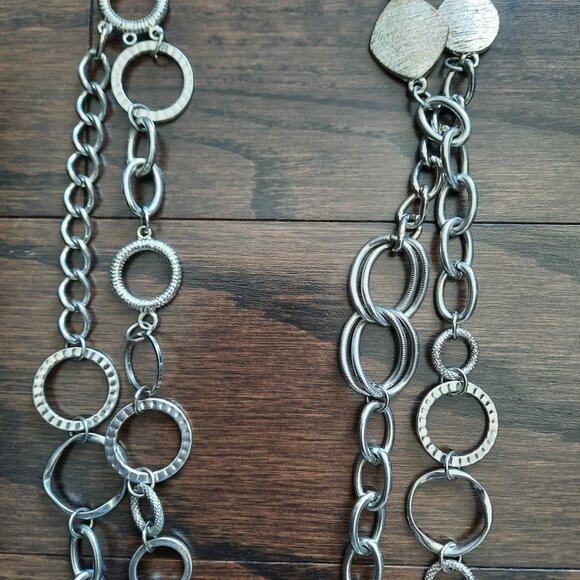 Silver-tone necklace - Picture 4 of 4